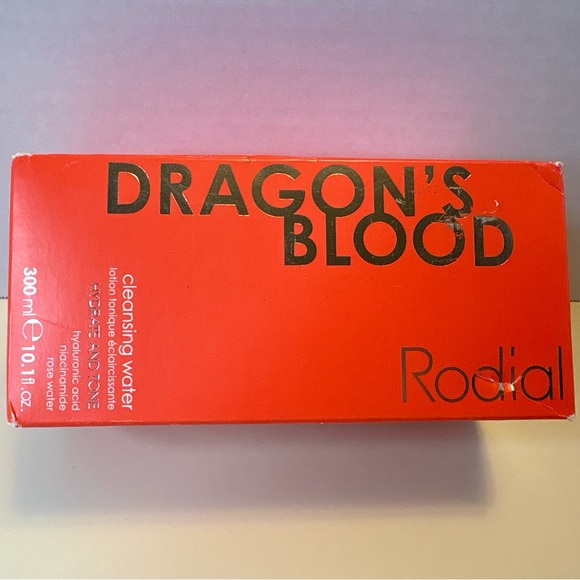 Rodial Cleansing Water in Vibrant Orange Packaging